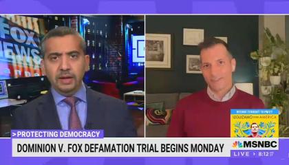 Angelo Carusone on MSNBC's The Mehdi Hasan Show on 4/16/23