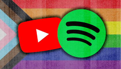 YouTube and Spotify